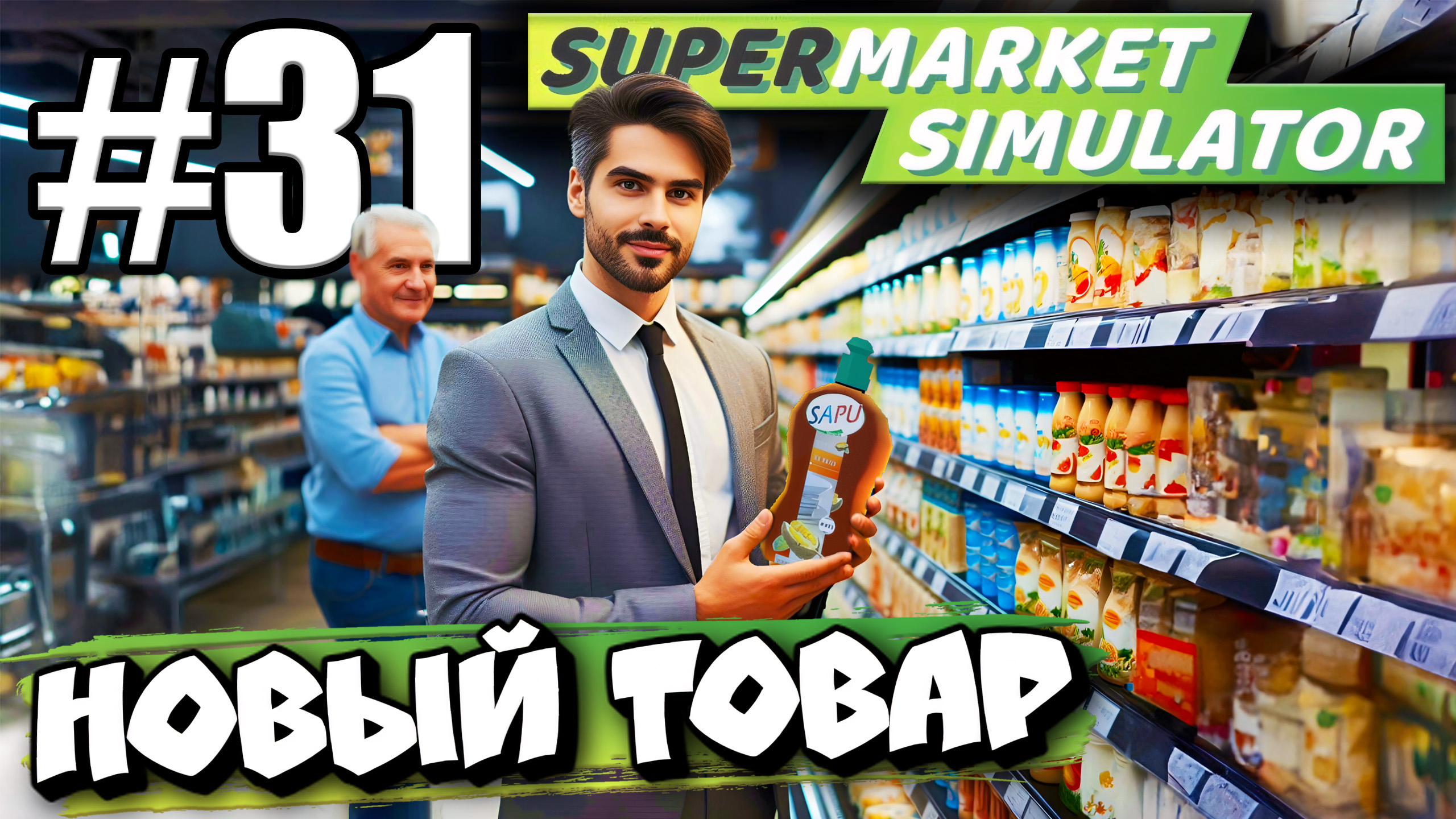 СКОРО ЧЕТВЕРТЫЙ КАССИР! МНОГО НОВОГО ТОВАРА! КУПИЛ ДВЕ ЛИЦЕНЗИИ В ► Supermarket simulator #31