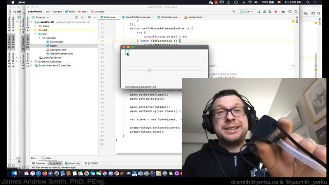 Practical Java + Arduino: A Java button driving  MOSFET on a Grove Board