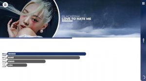 BLACKPINK - Love To Hate Me Line Distribution (Color Coded)