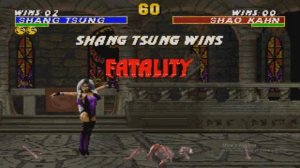 Ultimate Mortal Kombat 3 (Sega Genesis) - Fatalities on Shao Kahn