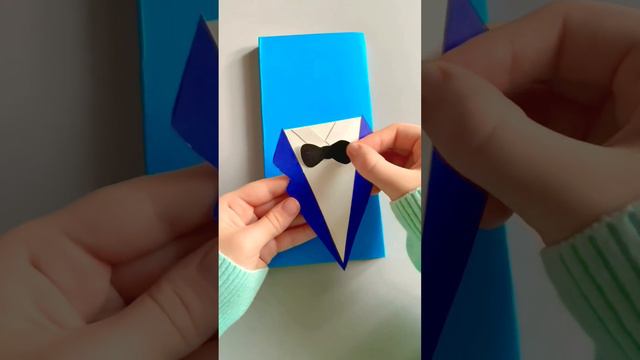 Как упаковать красиво шоколадку Подарок своими руками на 23 февраля #открыткапапе #подарокпапе