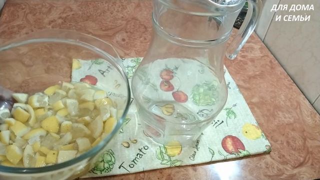 Домашний лимонад рецепт. Быстро и просто