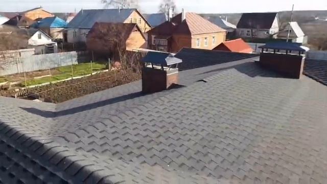Кирпич Recke (реке) - чёрный. Кровля SHINGLAS (шинглас) -ранчо. Боровое. Железнодорожный район. смотреть онлайн