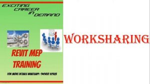 REVIT MEP - Part 06 - Worksharing in Tamil