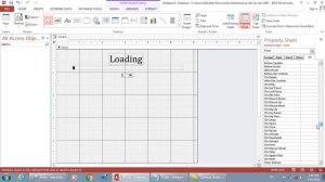 Microsoft Access Loading