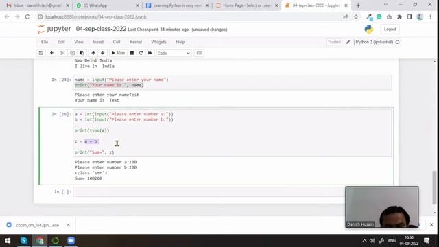 Python Training: Demo Class | MPowerUrge