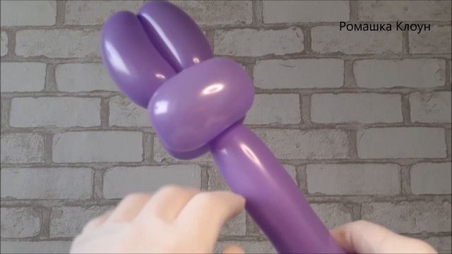 ЗАЙЧИК зайка из шарика como hacer un conejo con globos Balloon Bunny TUTORIAL смотреть онлайн