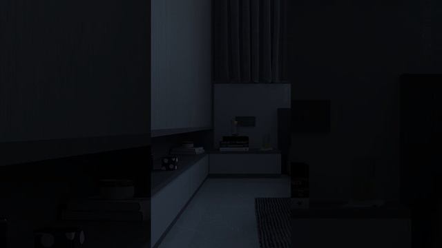 Bedroom Interior Design | 12' x 13'9" | 3DS Max | Corona Render