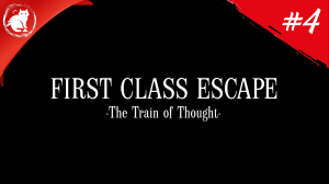 ★ First Class Escape: The Train of Thought ★ - [#4] - Картины, финал!