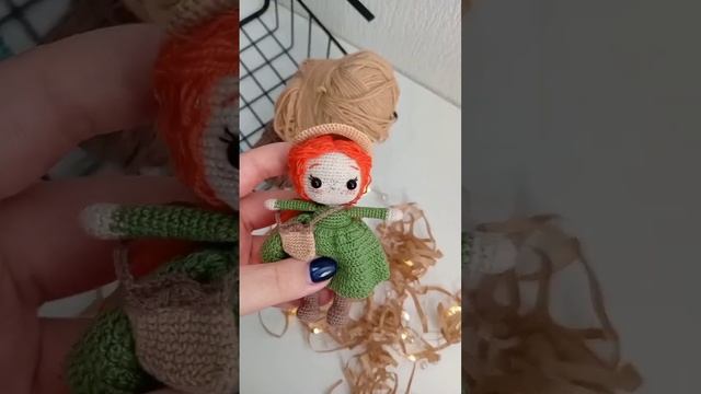 маленькая малышка ? # амигу #амигуруми #вязаниекрючком #игрушкикрючком #вязание #вязаниеназаказ