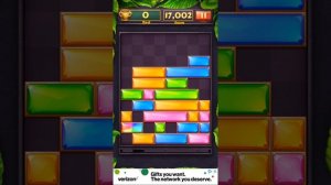 Jewel Blast Block Drop Puzzle Gameplay