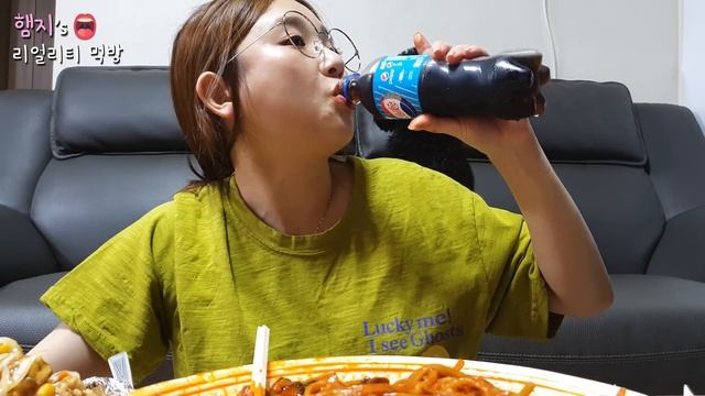 리얼먹방:) 해물볶음짬뽕 먹방!! 매울때는 더 맵기전에 밀어넣기★ft.탕수육ㅣSeafood jjamppongㅣREAL SOUNDㅣASMR MUKBANGㅣEATING SHOWㅣ