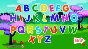 А В С учим английский алфавит . A B C learn the English alphabet