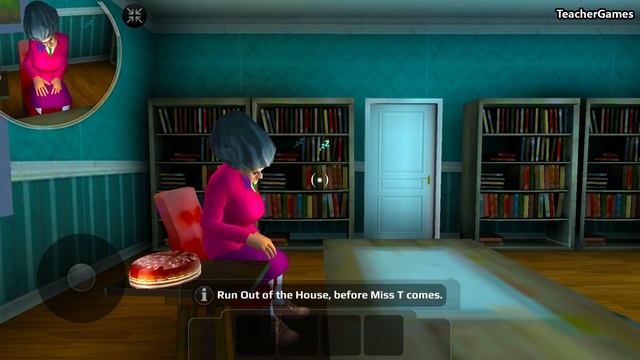 Scary Teacher 3D - Gameplay Part 4 - Miss T Daily Routine - Camera Glitch - iOS, Android смотреть онлайн