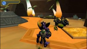 Ratchet & Clank Size Matters (PSP) gameplay