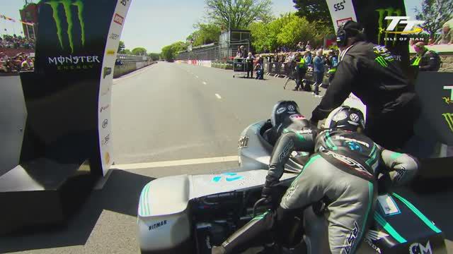 2019 Locate.im Sidecar TT Race 1 - Основные моменты гонки