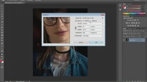 How to Photoshop tutorial low to high resolution photo/image PS low resolution to high resolution,
