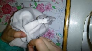 Дочкино кино  ( делаем зимнюю шапку сами )