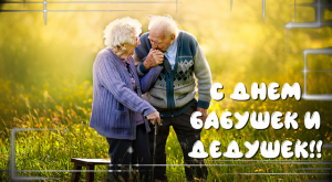 С Днем Бабушек и Дедушек! С Праздником Вас!