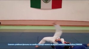 Дзюдо. Как выполнить бросок мельница без захвата ног. Kata-guruma.