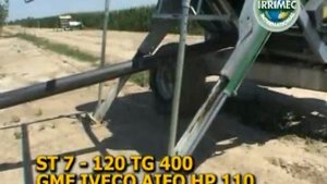 Система для полива IRRIMEC St7-120TG400 gmp Iveco AIFO HP110.avi