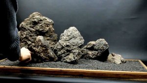 Iwagumi. Композиция из Карпатского камня для аквариума от 150 литров