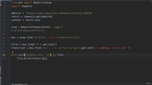 2. Introduction to Beautiful Soup 6. Exporting Data to a TXT File