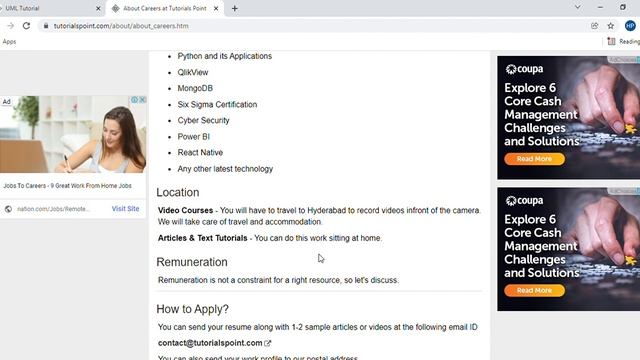 Tutorials Point Hiring freelancers authors & trainers смотреть онлайн