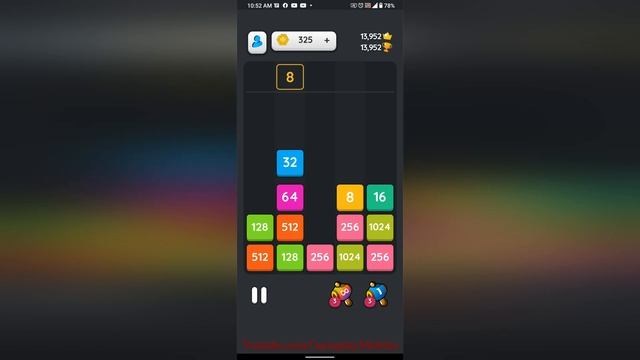 Drop Number 2048 Merge Block Puzzle - Gamelpay Walkthrough смотреть онлайн