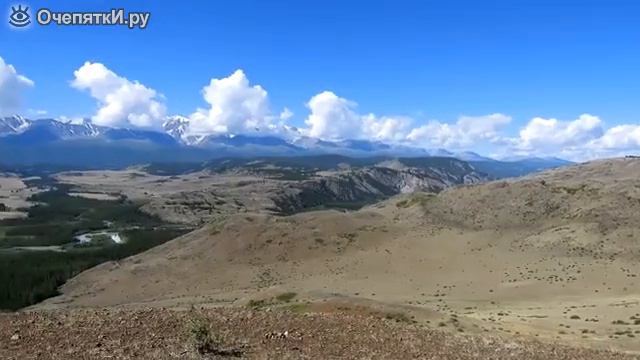 Курайская степь - межгорная котловина на юго-востоке Республики Алтай, в среднем течении реки Чуи,