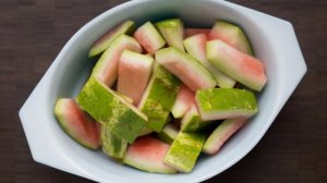 Маринованные арбузные корки