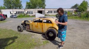 Хот-Род Рыжий. Москвич 401. Тюмень.