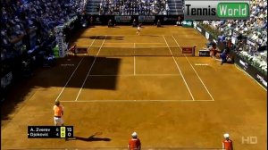 Alexander ZVEREV vs Novak DJOKOVIC Highlights Final ATP Rome 2017