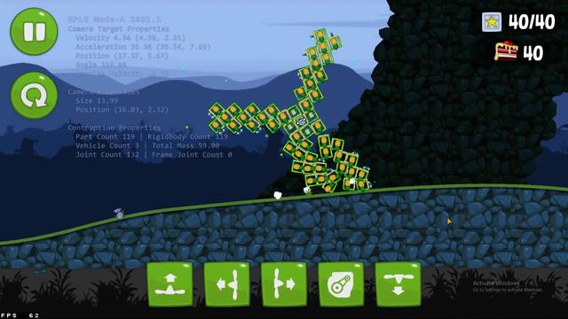 Bad Piggies - GET HIDDEN ITEM 3 STARS PINE APPLE! - Secret Items смотреть онлайн