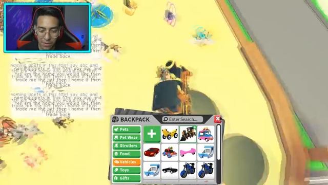 RICH SERVER TRADING (Adopt Me Roblox) смотреть онлайн