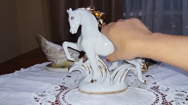 Новинки в моей коллекции фарфора! Статуэтки и посуда! смотреть онлайн