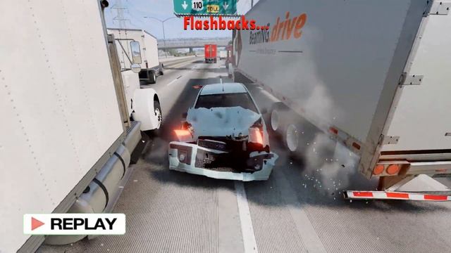Ford Focus Crash Flashbacks | BeamNG.Drive смотреть онлайн
