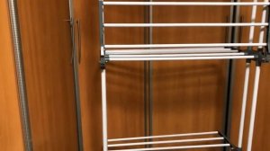 VIVIPEACE / ОРИГИНАЛЬНАЯ СУШИЛКА для белья напольная вертикальная на колесиках "Так удобно"