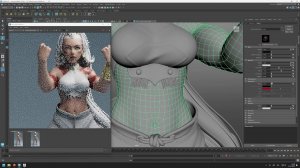 Из zBrush в Арнольд, делаю рендер персонажа