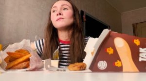 Мукбанг | Бургер Кинг | Треш собеседование в Россельхозбанке!