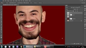 Adobe Photoshop CC - Stefan Milutinovic Caricature, Адобе Фотошоп ЦЦ - Стефан Милутиновић Карикатур