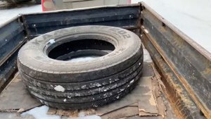 Рулевая резина на ведущей оси