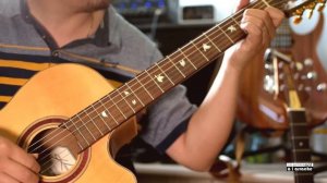 Hijo de la Luna (Mecano), guitar fingerstyle