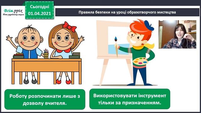 Мистецтво 1 кл НУШ Весну зустрічаємо Малювання смотреть онлайн