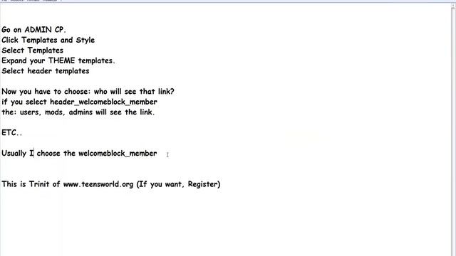 How to add links in the header in mybb смотреть онлайн