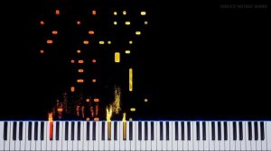 Rush Eb - PLAYABLE VERSION! Piano Tutorial