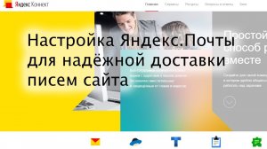 Настройка Яндекс.Почты для надёжной доставки писем сайта