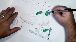 Footwear: How to sketch sneakers