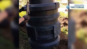 Септик Чистовод 1000. Местная канализация на даче.