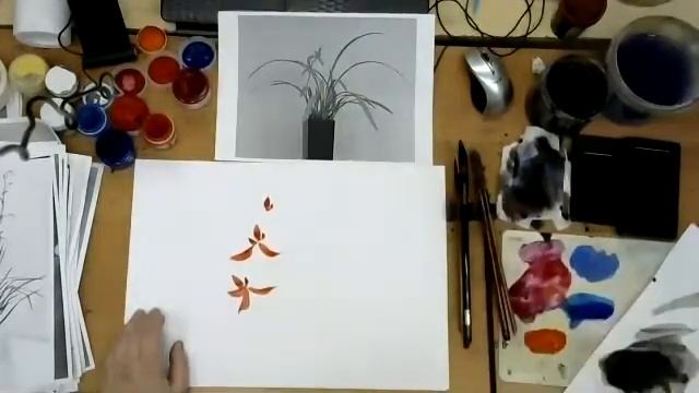 Китайская живопись 06.04 Дикая орхидея смотреть онлайн